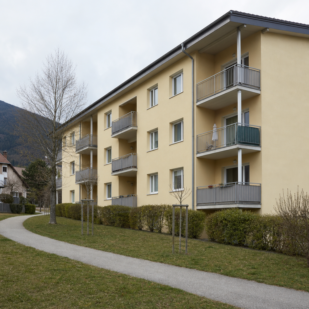 Wohnhaus mit Balkonen in Mödling – Wohnungspreise 2340 Mödling