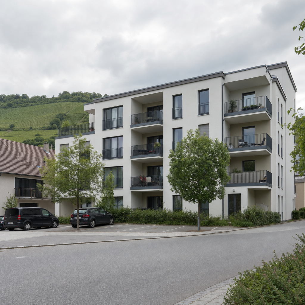 Mehrfamilienhaus mit Balkonen in Krems an der Donau – Wohnungswert berechnen
