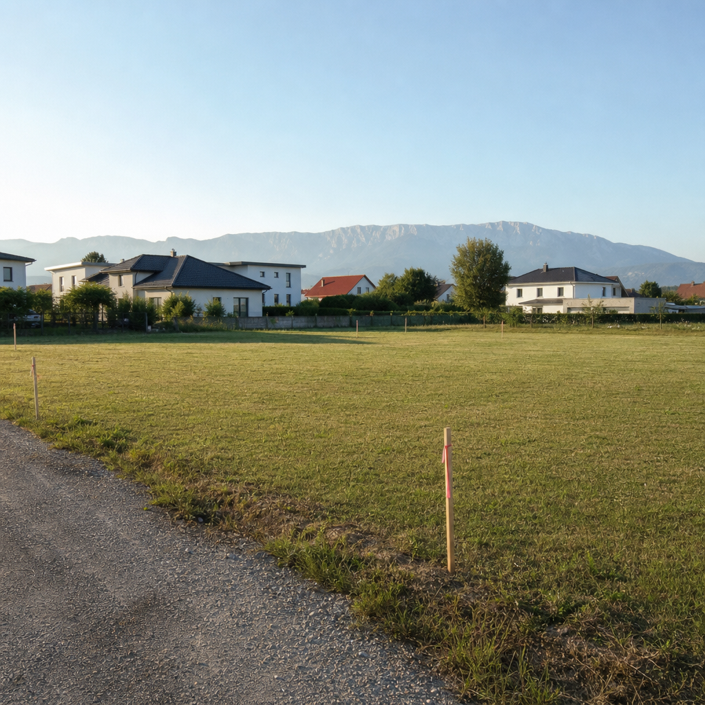 Unbebautes Baugrundstück am Ortsrand von Wiener Neustadt – Preisentwicklung Bauland 2016 bis 2025